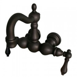 Kingston Brass Oil Rubbed Bronze Wall Mount Clawfoot Tub Faucet CC1001T5