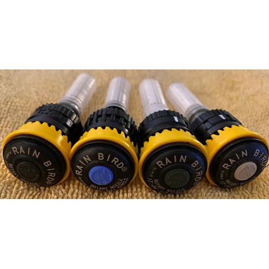 Rain Bird Rotary Nozzles, 13-18'/17-24' Radius & 5 Arcs ***CASE of 78 Nozzles***