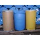 NO SHIPPiNG lot of 20-Blue 55 Gallon plastic food grade barrels local pick only