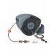 100 ft Garden Water Hose Reel Automatic Wall Mounted Retractable w/ Spray Nozzle