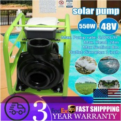 DC48V Solar Water Above-Ground Pump Surface Irrigation 550W 42m& MPPT Controller