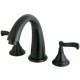 Kingston Brass KS5365FL Royale Roman Tub Filler Oil Rubbed Bronze