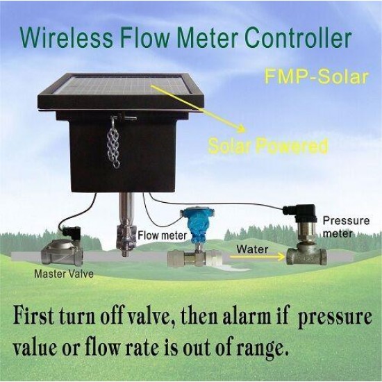 Wireless Flow Meter Controller For ANC Irrigation Control System Pump Controller