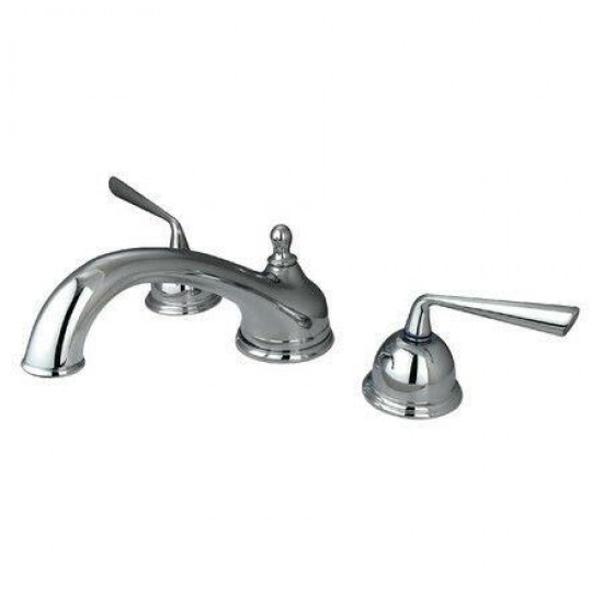 Kingston Brass Chrome Finish Bathroom Faucet With Handles KS3351ZL