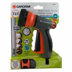 Gardena Wall Mnt Automatic Hose 82Ft Reel Box w/ Gardena 7-in-1 Water Spray Gun