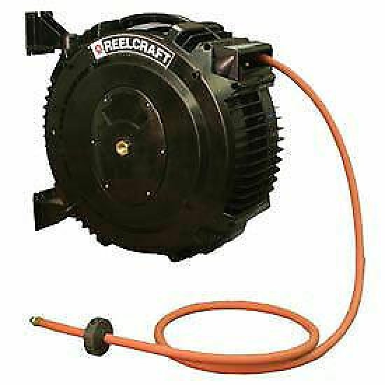 Reelcraft Sga3650 OLP 3/8 in Inside Dia 50 FT L Spring Return Hose Reel