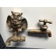 Brass Garden Animal Faucets Spigots Lot Of 13 Vintage And New Styles Cool Pieces