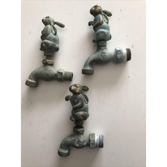 Brass Garden Animal Faucets Spigots Lot Of 13 Vintage And New Styles Cool Pieces