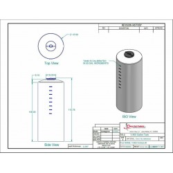 WATER STORAGE TANK 800 GALLON CHEM-TAINER BRAND