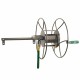 Yard Butler 100 Foot Wall Mounted Swivel Steel Garden Hose Reel (4 Pack)