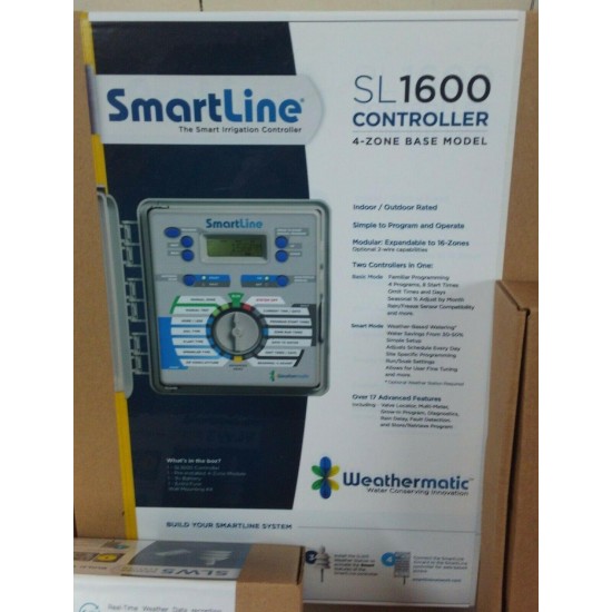 Weathermatic Smartlink 4 Station Indoor/Outdoor Controller SL1600-1YR-Bun