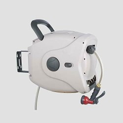 gartenkraft XW-40S Hose Reel 130 Feet Off White/Grey