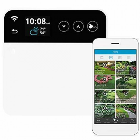 RainMachine Pro-8 Cloud Independent 8 Zones Wi-Fi/Ethernet Irrigation Controller
