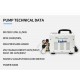 Fog Cooler Pump Machine High Powered 860PSI Mist Cooling System 180W/220V/50HZ