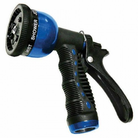 Aqua Plumb 7-pattern Metal Hose Nozzle 587PDQ