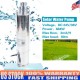 DC Solar Water Pump 24V Submersible Deep Well Pump Garden Irrigation Kit IP6