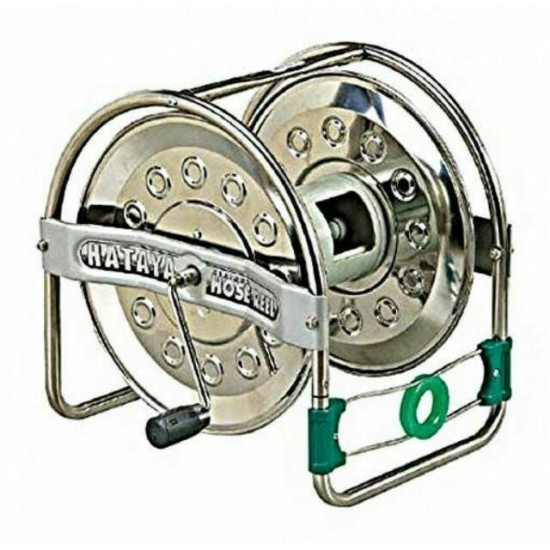 Hataya SSD0 Stainless Steel Hose Reel 20m Body Only Fast Japan EMS