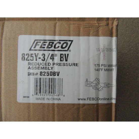 FEBCO 825y 3/4