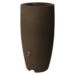 Algreen Athena 80 Gal. Brownstone Rain Barrel