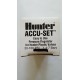 Hunter ACCU-SET lot of 10