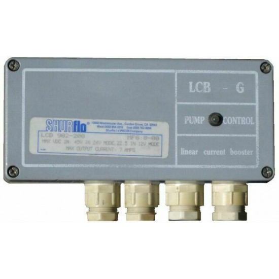 SHURFLO 902-200 9300 Series Pump Controller-12vdc or 24vdc