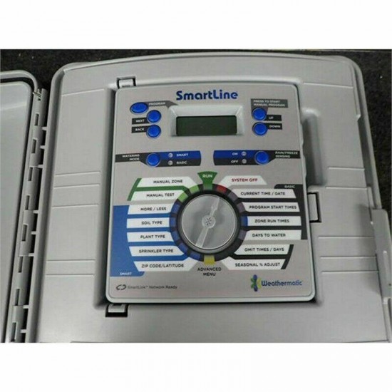 Weathermatic SmartLine SL4800 12 Zone Indoor Outdoor Irrigation Controller