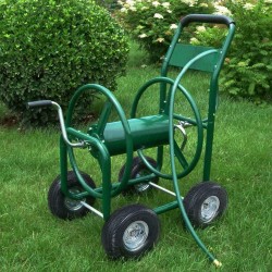 Garden Yard Water Planting Hose Reel Cart Heavy Duty 300Ft