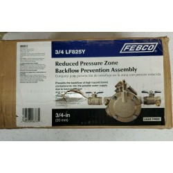 FEBCO 3/4 Lf825y REDUCED Pressure Zone Backflow Prevention Assembly