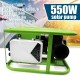 48V DC Solar Water Pump Surface Water Transfer 550W 6000L/H Above Ground Farming