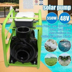 48V Solar Water Above-Ground Pump Surface Irrigation System & MPPT Controller US