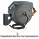 Giraffe Hose Reel, 5/8“×90’ Wall Mounted Retractable Garden Hose Reel with 9 Pat