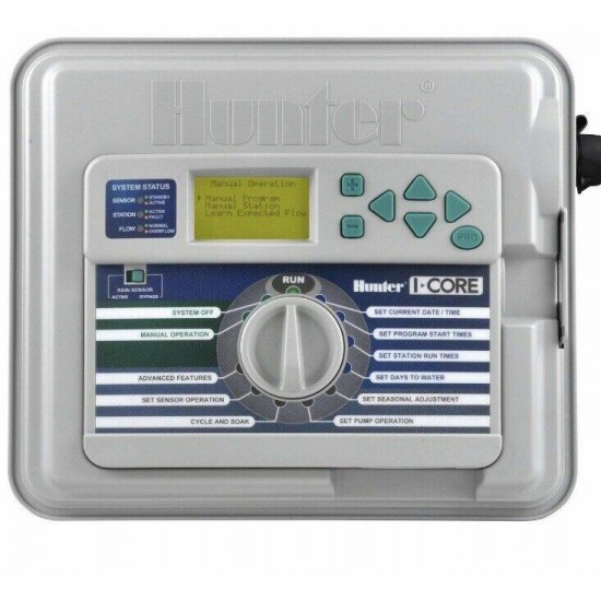 Hunter I-Core IC-600PL Controller 6 to 30 Stations 120V 230V 240V Timer Clock