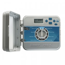 Hunter Pro-c 12 Zone Outdoor With Lockbox Timer Sprinkler Controller PCC1200