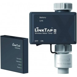 Linktap G2 Wireless Water Timer  Gateway  Flow Meter - Remote Hose Timer For L