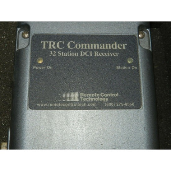 IRRIGATION CONTROL SYSTEM TRC COMMANDER 32 STATION DCI STATION