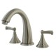 Kingston Brass Satin Nickel Roman Tub Faucet KS5368FL