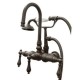 Kingston Brass Cc7t Vintage Wall Mounted Clawfoot Tub Filler - Bronze