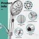 Cobbe High Pressure 9 Functions Shower Head with handheld