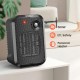 andily 500W Space Electric Small Heater for Home&Office Indoor Use on Desk