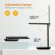 LASTAR LED Desk Lamp, Dimmable Eye-Protecting Table Lamps with Night Light