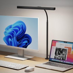 SUPERDANNY LED Desk Lamp for Office Home, Eye-Caring Desk Light