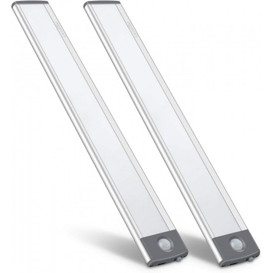 LED Motion Sensor Light,Under Counter Lighting, Wireless USB Rechargeable