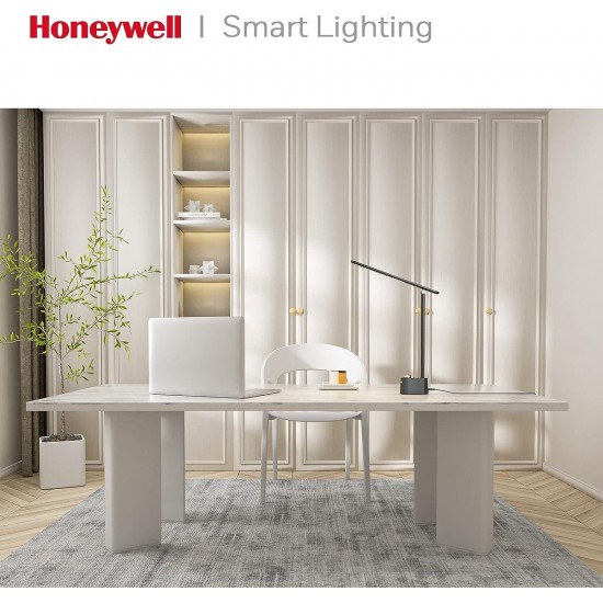 Honeywell Desk Lamp Home Office - LED Lighting with Charging Station