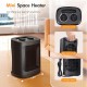 Kismile Small Space Heater for Indoor Use, With Adjustable Thermostat