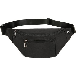 PPXGOGO Fanny Pack for Men & Women, Fashion Waterproof Waist Packs with Adjustable Belt, Casual Bag Bum Bags