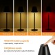2 Pack LED CordlessTable Lamp,4000mAh Rechargeable Battery Desk lamp
