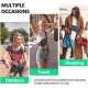 Fashionable Crossbody Belt Bags Waist Pack for Teen Girls,Bum Hip Bag for Travel Hiking Cycling Running