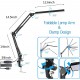 TROPICALTREE LED Desk Lamp, Swing arm Light with clamp