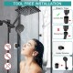 Shower Head, High Pressure Rainfall Shower Head/Handheld Shower Combo