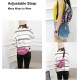 Waist bag for men and women, adjustable waistband, fashionable waterproof hiking waist bag